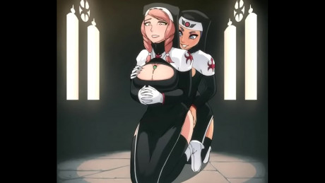 Religious Nun Hentai Put To The Test Xnxx Com