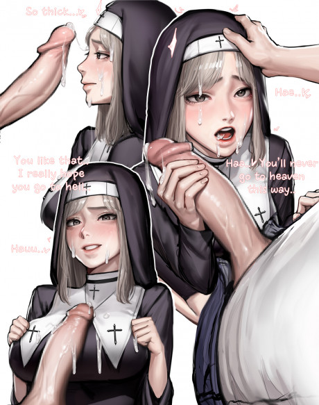 Garterbelt Nun 2 Kidmo Original Hentai Arena