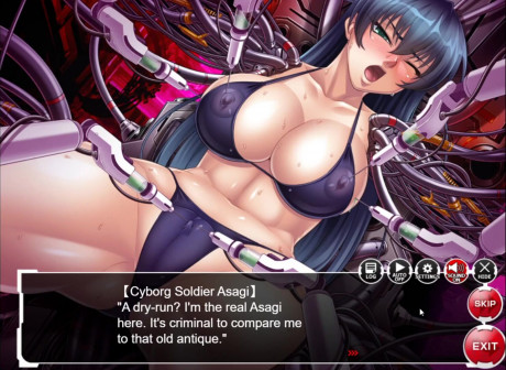 Almighty Cyborg Asagi H Scene 01 Taimanin Asagi Battle Arena Eng Fapster