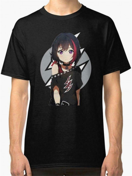 Bang Dream Ran Mitake Hentai Haven Chan Anime Girl Poppin Party Black T Shirt Outfit Tee Shirt T Shirts Aliexpress