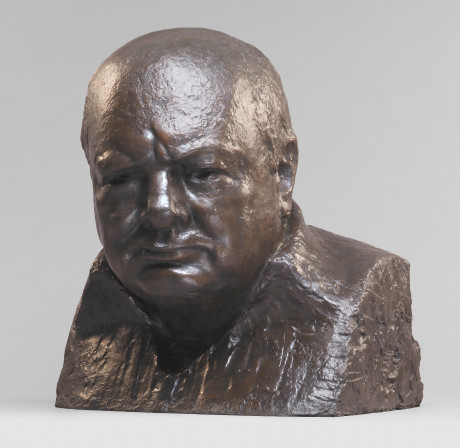 Sir Winston Churchill Bust Architect Of The Capitol